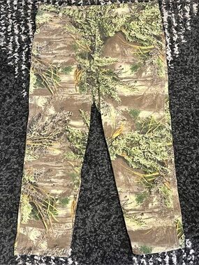 Wrangler Pro Gear Pants 48x32 Camo Max-1 Realtree Hunting Outdoor Cotton